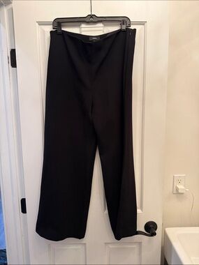 Theory Black Wide-Leg Trousers